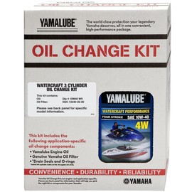 Yamaha Watercraft 3 Cylinder TR-1 Oil Change Kit - LUB-3WTRC-KT-20 VX, EX, V1, EXR