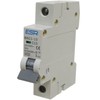 Type C MCB Circuit Breaker, Single Pole, Din Rail Mount,