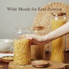 Labina Glass Storage Container Airtight Food Jars Kitchen Canister with