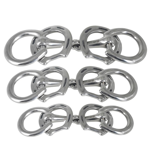 YNR DOUBLE HORSESHOE DRIVING BIT, STAINLESS STEEL FROM 3" TO