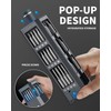 Tarlido Electric Screwdriver, 4V Precision Screwdriver Set, 49-in-1 Cordless Power