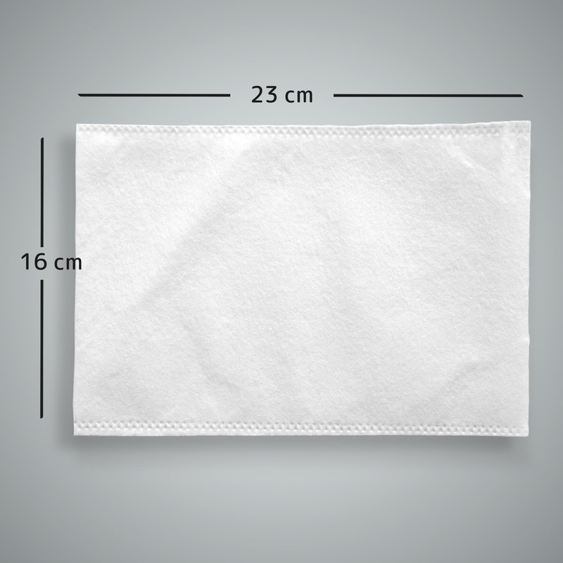 Abena Wash Gloves, Pack of 50, Disposable Face Cloth, Ultrasonic