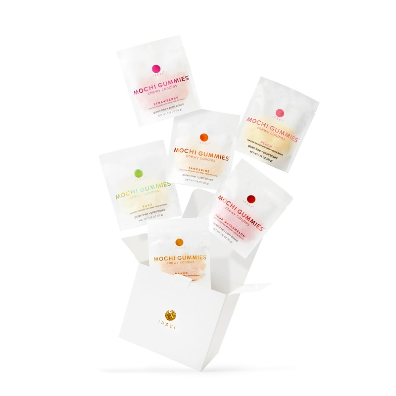ISSEI Mochi Gummies Chewy Candy – Mango Flavor | Soft