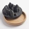 SINT Aroma Diffuser Diatomite Mountain Stone with Wooden Stand & Fig Oil – Black