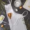 DII Cotton Adjustable Plus Size Chef Apron with Pockets and