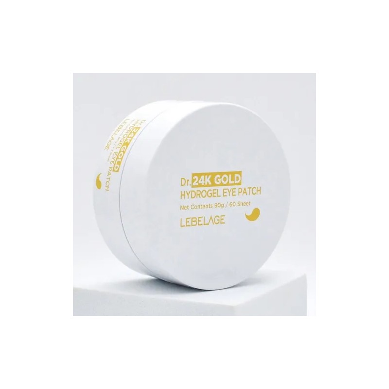 Parches Para Ojos Coreana De Hidrogel Con Oro 24k 90g