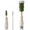 Baby Bottle Cleaning Kit - Liquid-Dispensing Brush System with Nipple