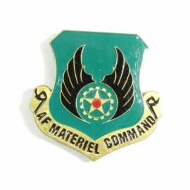 USAF Air Force Material AFMC Security Police SP Beret Subdued Crest B Lg 1.5"