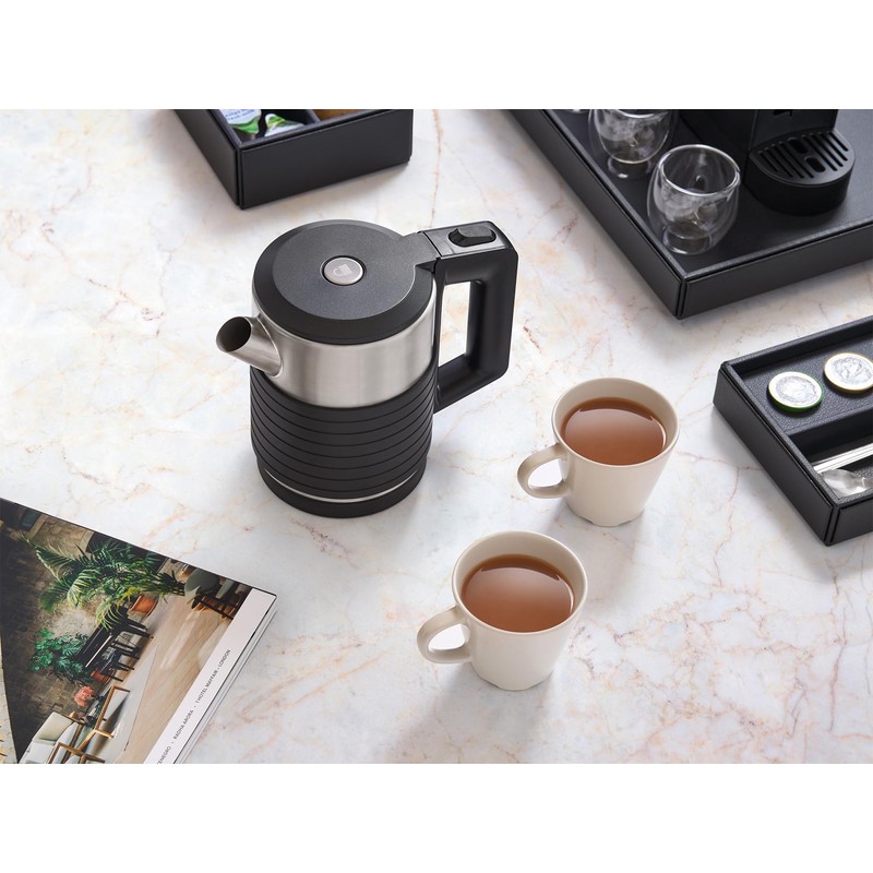 Corby Canterbury 0.6L Double Walled Kettle - UK Plug (Brushed