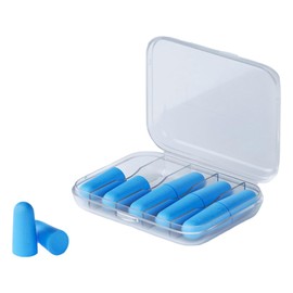 DELUXEFOX Ear Plugs for Sleeping, Memory Foam Soft Ear Plugs (5 Pairs), Sound Insulation, Soundproofing Ear Plugs, Ear Plugs for Sleeping, Snoring Only Hearing Earplugs, Sleep Goods, Noise Reduction,