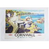 Half a Donkey Cornwall See Britain by Train - Retro