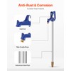 VEVOR Frost Proof Yard Hydrant, 4.25 FT Freeze-Proof Outdoor Faucet
