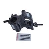 Sarknoah.Black Aluminum Pro Swivel Dual Coupler Clamp.Fits 2″ Tube 1100LB