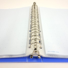 コクヨ ファイル クリアファイル 替紙式 A5 青 ラ-T722B