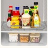 Square Lazy Susan Organizer for Refrigerator, 16.5'' Fridge Organizers and