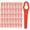 Dxyue Pack of 100 Plastic Blades Replacement for Stihl Polycut
