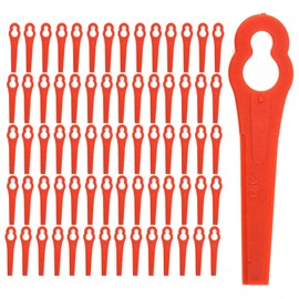 Dxyue Pack of 100 Plastic Blades Replacement for Stihl Polycut 2-2 Polycut 3-2 FSA 45 FSA 57 Trimmer Part Number 40080071000