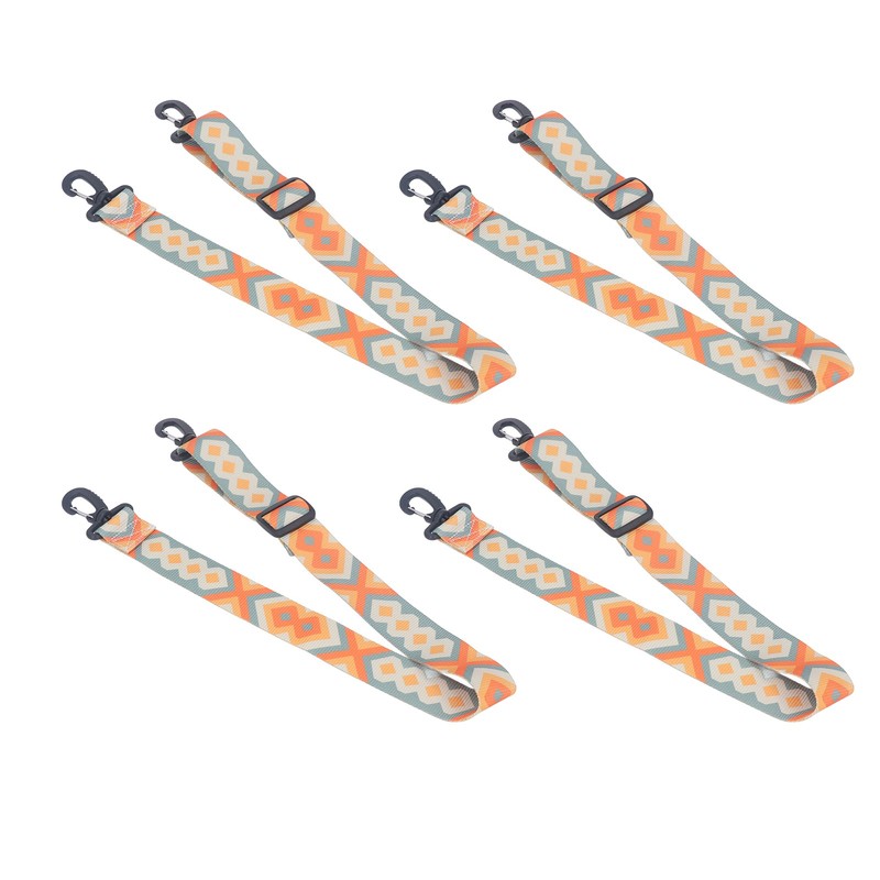 4pcs Ski and Snowboard Boot Carrier Strap Adjustable Thickened Nylon