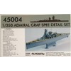 1:350 ADIMIRAL GRAF SPEE Detail Set Academy 45004