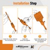 maXpeedingrods 6PCS Concrete Hole Saw Kit, 40 65 80 100