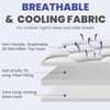 Ayge Full Size Air Mattress Cover Thick Cooling & Noiseless