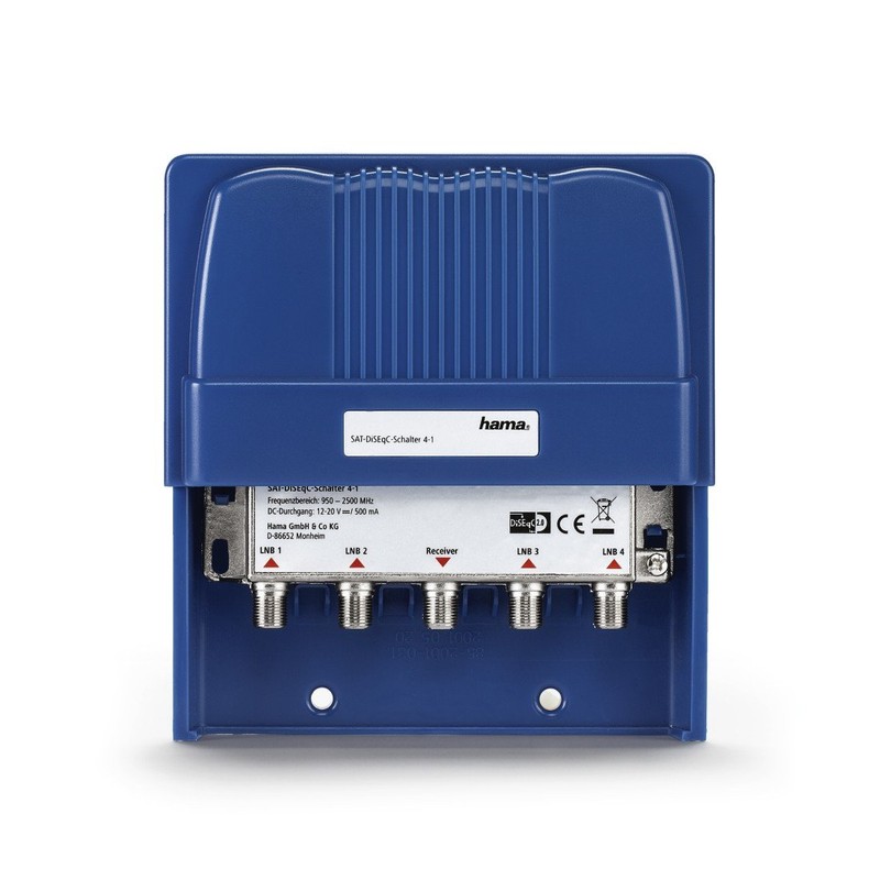 Hama Satellite DiSEqC Switch 00121601 4–1