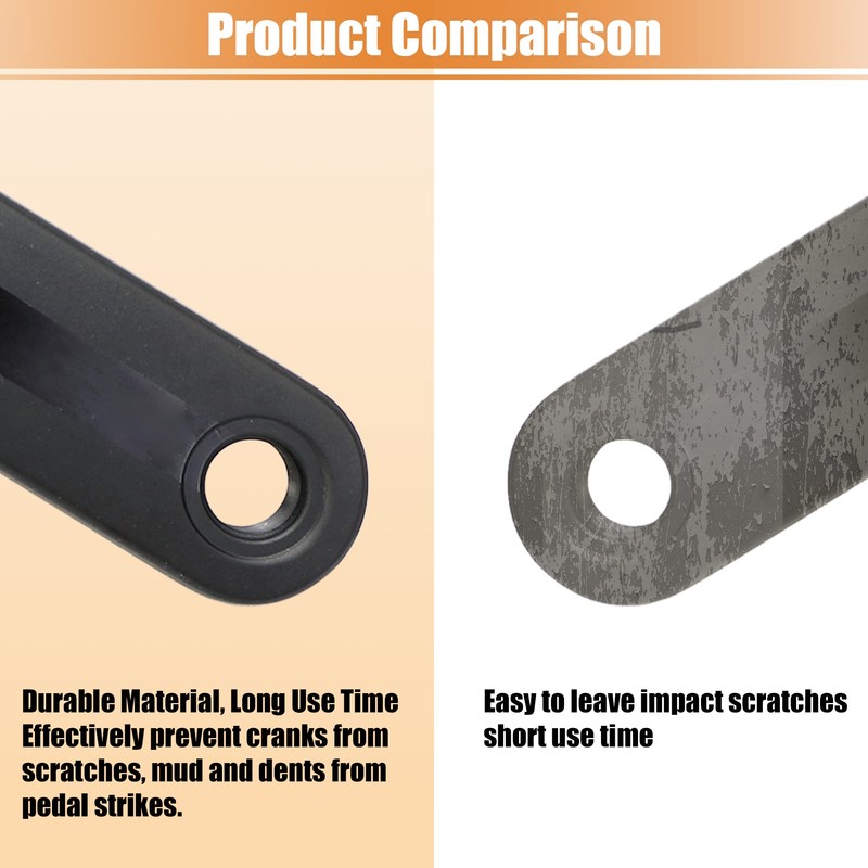 A ABSOPRO Bicycle Crank Arm Protection Bicycle Crank Arm Cover