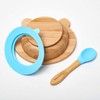 Bubba Boo Bamboo Bowl and Spoon Set Baby Suction Bowl