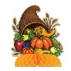 Beistle 1-Pack Decorative Cornucopia Centerpiece, 9-Inch