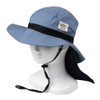 Maruwa Boeki 4008798-06 Gardening Hat Safari Blue Gray Solid