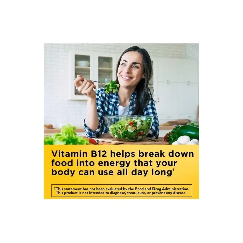 B12 Ayudan A Estimular El Metabolismo Energético 90 Cap