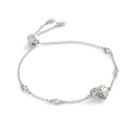 COACH Women's Signature Quilted Heart Slider Bracelet