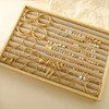 75 Pairs Gold Stud Earrings Set for Women, Trendy Hypoallergenic