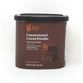 Natural Unsweetened Cocoa Powder | Made with 100% Cocoa | No Artificial Flavors, Preservatives or Synthetic Colors | 8oz/226g (Pack of 1)