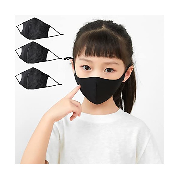 Kids Mask, Set of 3, Autumn Mask, Children's Mask, Washable,