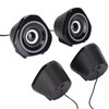 Desktop Speaker USB Powered Heavy Subwoofer Desktop Mini LED Speaker