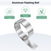 M METERXITY 1-Pack Aluminum Flashing, 3.3ft x 1.6" x 0.02"