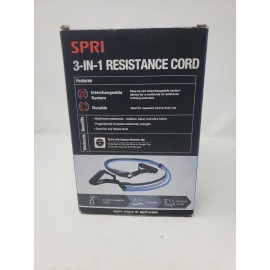 SPRI 3-IN-1 Resistance Tubes Medium Heavy Ultra Heavy Workout Sport Bands