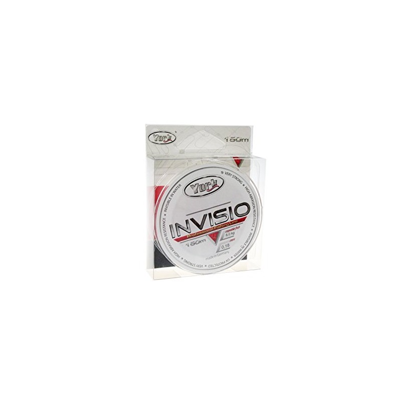 YORK Invisio Fishing Line 150 m Spool 0.14 mm-0.40 mm