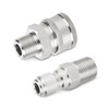 TAISHER 12PCS 304 Stainless Steel Pressure Washer Adapter Kit, Quick