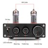 TUBE 03 Audio Amplifier Black with 6K4 Electronic Bile Duct