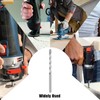 50 Pcs Drywall Drill Bits 1/8 Inch Drywall Router Bit