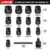 LLNDEI Bolt Extractor Kit, 15PCS Easy Out Stripped Lug Nut