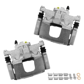 Anpulsero Rear Brake Calipers with Bracket Compatible with Dodge Nitro 2007-2011, Jeep Wrangler 2007-2017, Wrangler JK 2018, Liberty 2008-2012, 18-B5046 & 18-B5047