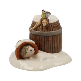 Goebel Figurine Small Hideout - Winter Forest Christmas