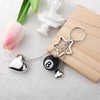 8 Ball Keychain Charm for Backpack Purse Billiard Ball Keychain