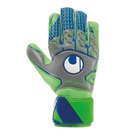 Uhlsport Herren Tensiongreen Soft HN Comp Torwarthandschuhe, Dark grau/Fluo grün/Marin, 10.5