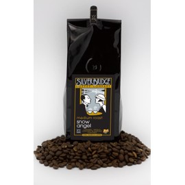 Silver Bridge Coffee Company Flavored Coffee Snow Angel | 12oz Flavored Ground Coffee | Coconut, Vanilla, Caramel and Hazelnut Flavoring | Specialty Flavored Coffee