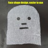 100pcs Gauze Facial Mask Soft DIY Disposable Pre Cut White