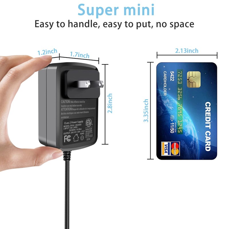 24V 1A Power Supply Adapter for Essential Oil Diffuser Aromatherapy